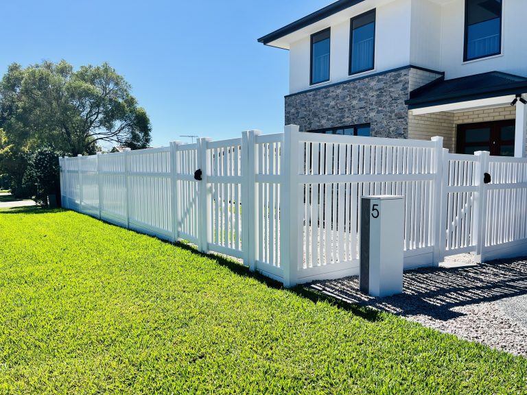 PVC Hampton Style Fence