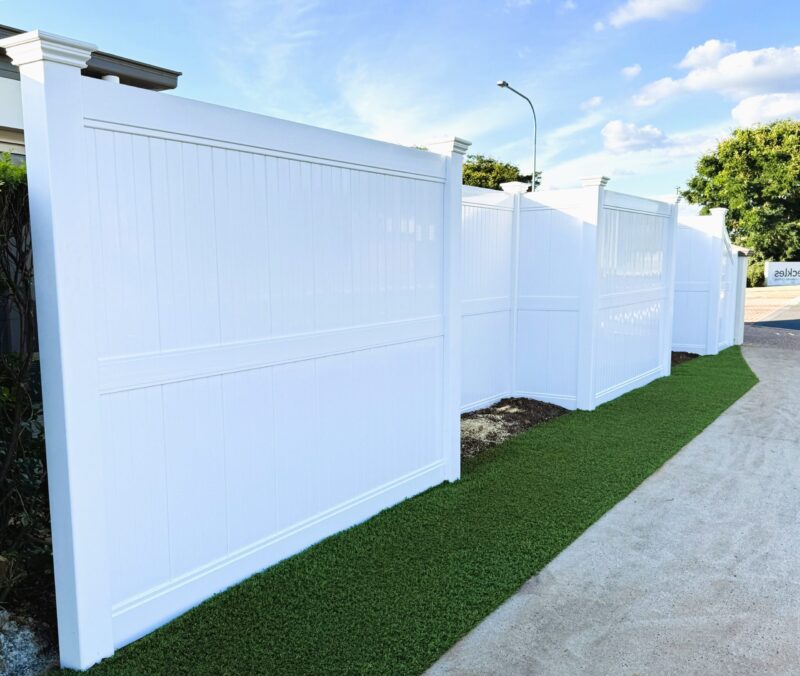 PVC Privacy Fence