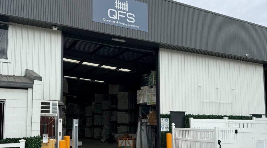 Queensland Fencing Specialists warehouse and fencing supply facility in Queensland