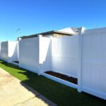 Lady Jane full privacy fence gallery along a long side boundary by Queensland Fencing Specialists